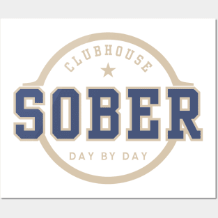 Sober Clubhouse Posters and Art